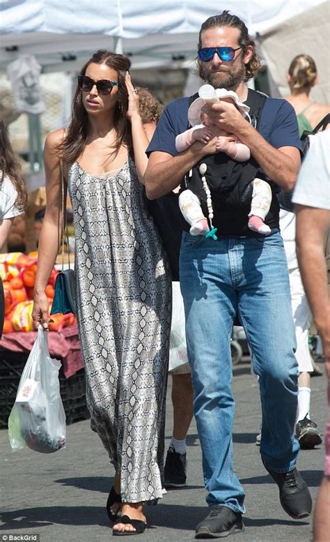 Bradley Cooper Enjoys Farmers Market With Girlfriend And Daughter