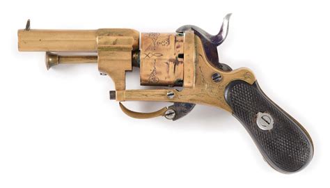 Lot Detail A Lefaucheux 5mm Pinfire Revolver With Case