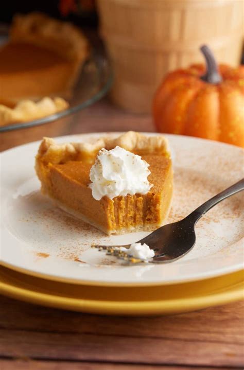 Homemade Pumpkin Pie My Forking Life