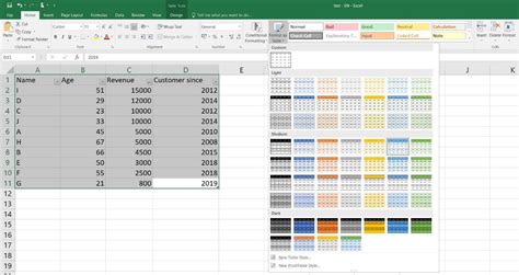 Créer Une Table Excel Méthode De Fonctionnement Ionos