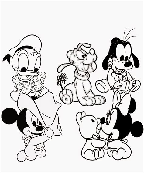 Desenhos Para Colorir Disney Atividades Educativas
