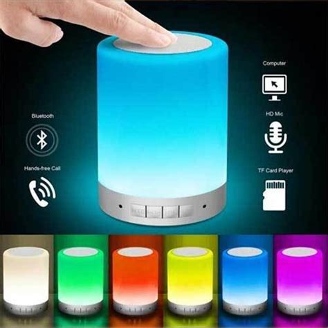 Smart Touch Lamp Portable Speaker Cl 671 Vkartpk Online Shopping