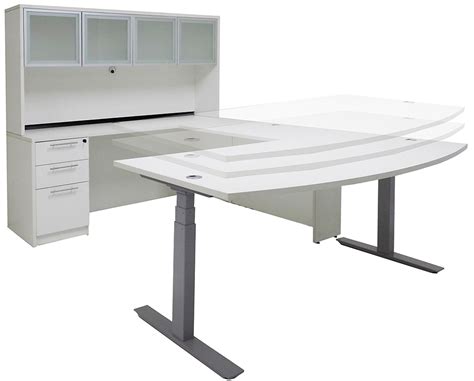 Get free best lift desk now and use best lift desk immediately to get % off or $ off or free shipping. Electric Lift Adjustable Height White U-Desk w/Hutch