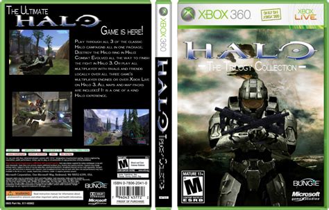 Halo Trilogy Xbox 360 Box Art Cover By Probenji