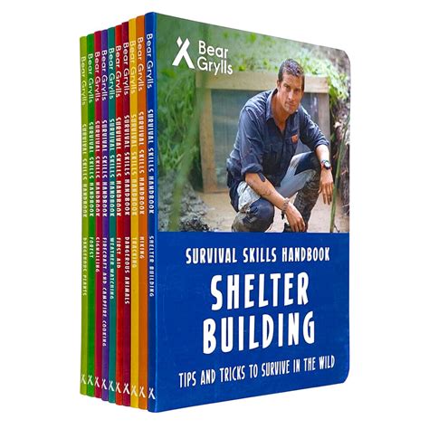 Bear Grylls Survival Skills Handbook Collection Series 10 Books Collection Set Ebay
