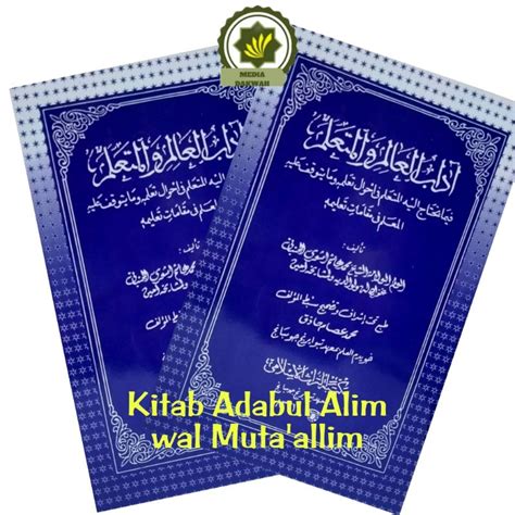 Jual Kitab Adabul Alim Wal Muta Allim Kitab