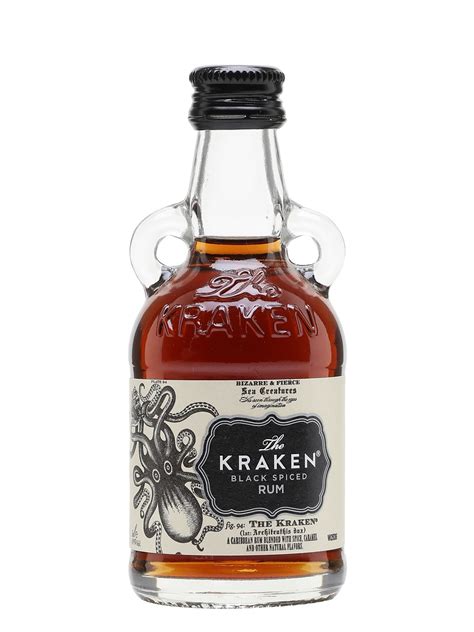 I find that the banana liquor easily overpowers some of the other components, but it's easily corrected by adjusting amounts. Kraken Black Spiced Rum Miniature : The Whisky Exchange