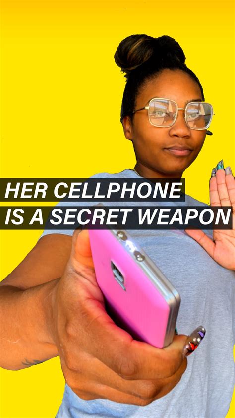 her cellphone is a secret weapon this 24 year old made a business to promote self defense and