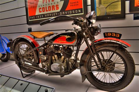 1933 Harley Davidson Motorcycle Harley Davidson Museum