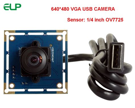 Elp 170degree Fisheye Lens Cmos Vga 480p Usb Camera Module Cctv Webcam