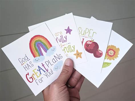 Free Encouragement Cards For Kids Childrens Worship Bulletins Blog
