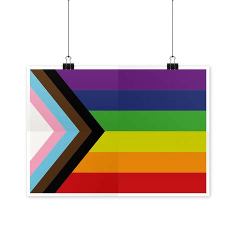 Progress Flag Poster Lgbtqia Poster Lgbtqia Pride Merch in 2022 | Pride merch, Lgbtqia, Merch