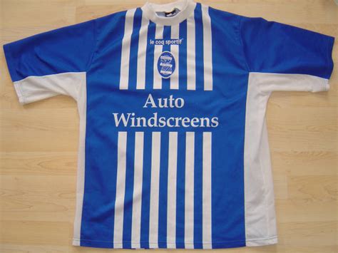 Birmingham City Home football shirt 1999  2000. Sponsored by Auto