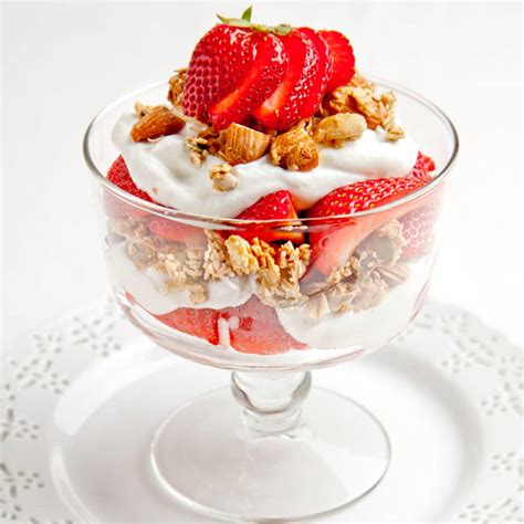 Strawberry Breakfast Parfait Recipe California Strawberries