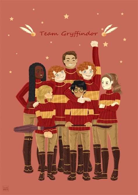 Harry Potter Gryffindor Quidditch Team Logos