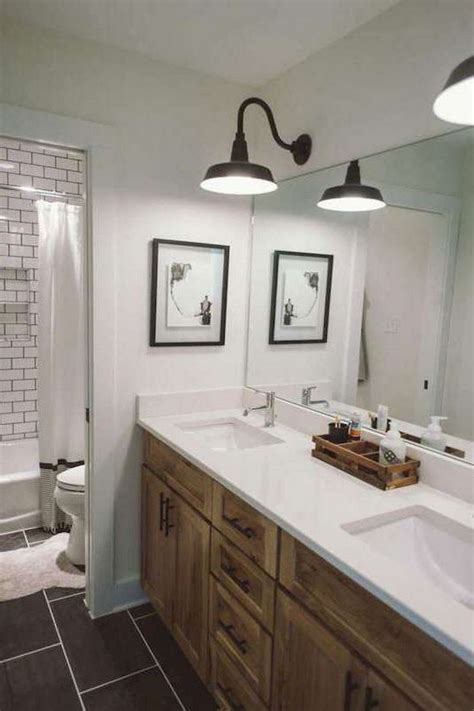 The modern farmhouse master bathroom reveal turning a bedroom into. 115+ LUXURY FARMHOUSE BATHROOM DESIGN IDEAS AND REMODEL ...