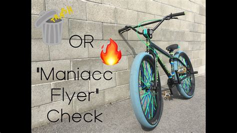Maniacc Flyer Bike Check Youtube