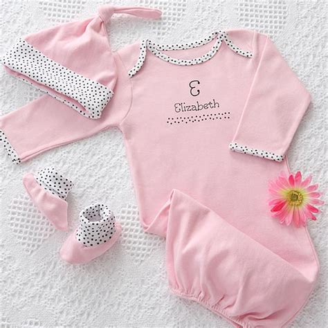 Customize your gift at you name it baby! Personalized Baby Clothes Gift Set - Newborn Girl