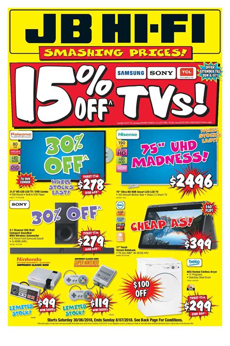 JB Hi-Fi Catalogue Sales 30 June - 8 July 2018 - http://olcatalogue.com