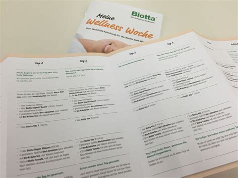 die anleitung der biottakur ist verstaendlich und der