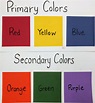 Primary Color Challenge