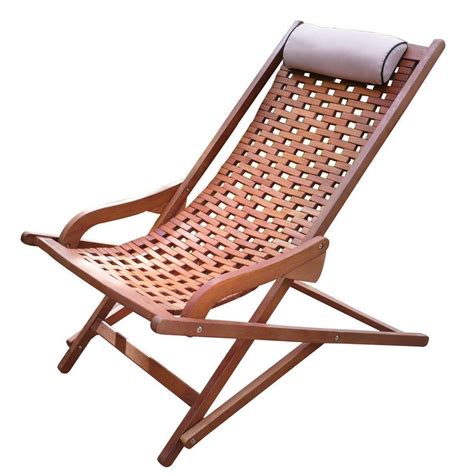 Because your patio and pool lounge chairs will spend most, if not all, of its time outdoors, you want to be sure to invest in waterproof and weatherproof materials. Outdoor Interiors Folding Eucalyptus Swing Outdoor Lounge ...