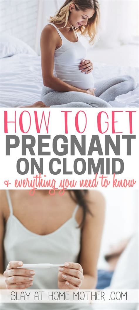 How To Take Clomid While Trying To Get Pregnant Getting Pregnant With