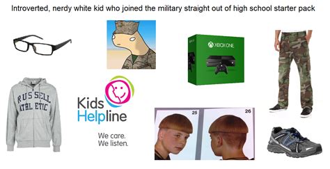 Introverted Nerdy White Kid Who Joined The Military