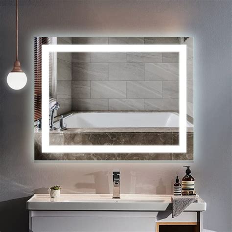 Top 10 Best Led Lighted Bathroom Mirrors In 2021 Reviews
