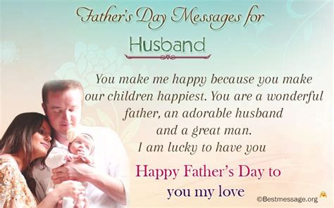 Happy Fathers Day Quotes To A Husband ShortQuotes Cc