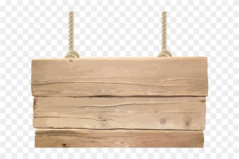 Wood Plank Sign
