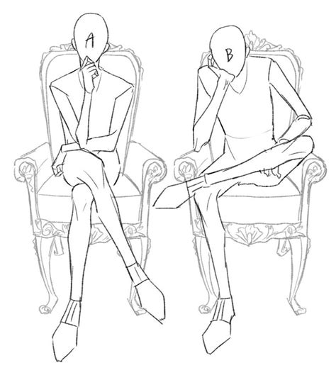Image Result For Drawing Sitting Poses Figurteckningar