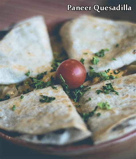 Paneer Quesadilla Recipe How To Prepare Indian Style Quesadilla