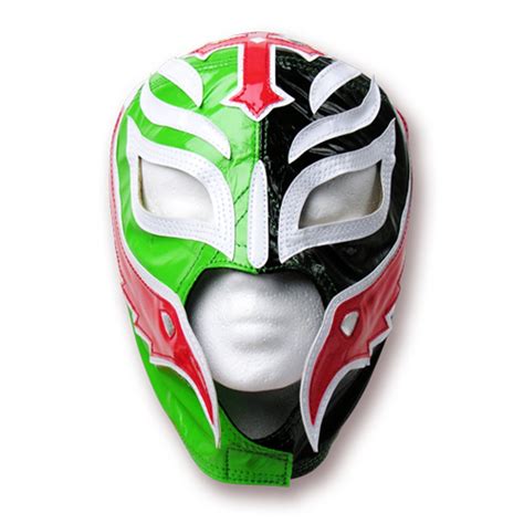 Óscar gutiérrez, better known by his ring name rey mysterio, is an american professional wrestler signed to wwe, where he performs on the sm. Image - Rey Mysterio No Mercy Black & Green Replica Mask ...