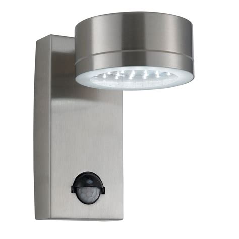 If the organization you use doesn't offer motion lights. Searchlight Lighting 9550SS Stainless Steel LED Outdoor ...