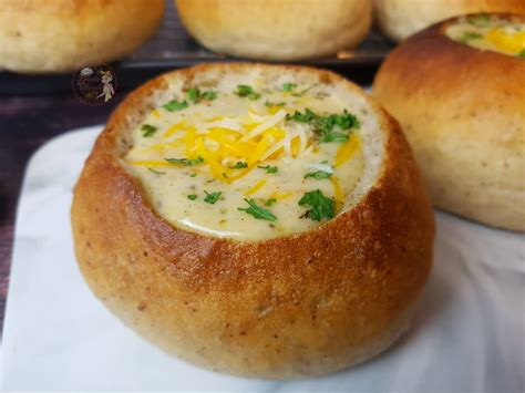 Quick And Easy Bread Bowls Recipe Panera Style Bread Bowlinstant Pot