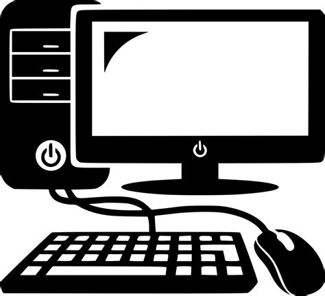 Are you searching for computer mouse png images or vector? Desktop Pc Screen Mouse Keyboard Svg Png Icon Free ...