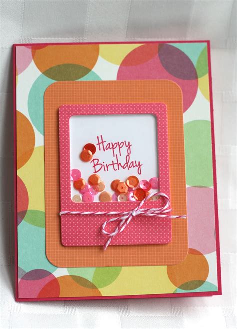 The planning for the big day has begun! My Craft Spot: DT Post by Ally - Birthday Shaker card!