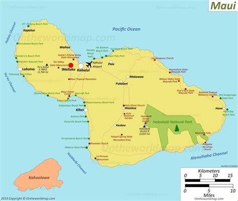 View hawaii on the map: Maui Map | Hawaii, USA | Map of Maui Island
