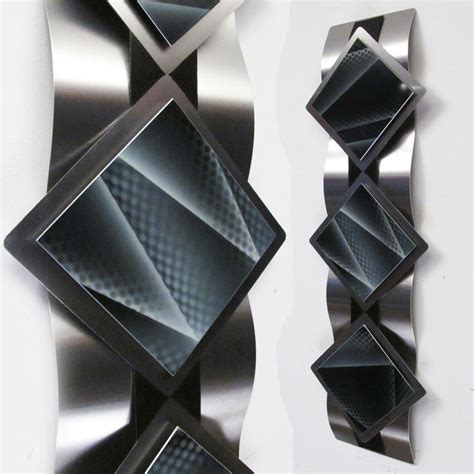 Maybe you would like to learn more about one of these? Modern Abstract Metal Wall Sculpture Art Black Painting Home Decor Contemporary | eBay