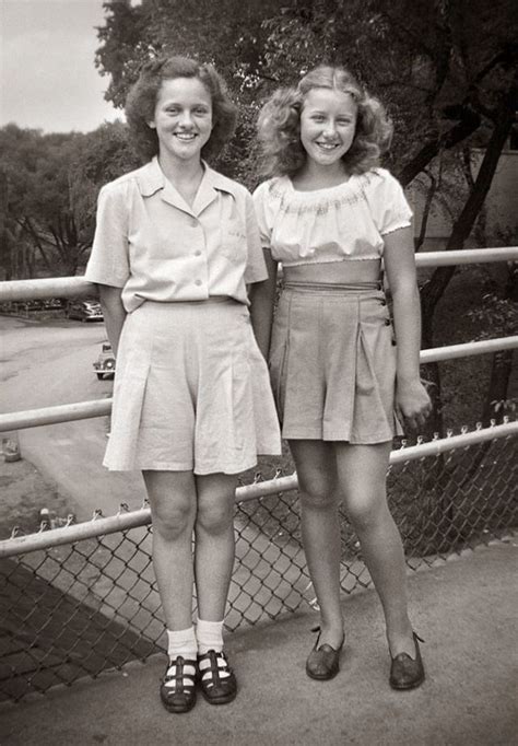 Как одевались американские девушки подростки в 1940е годы Личный блог русского переводчика в