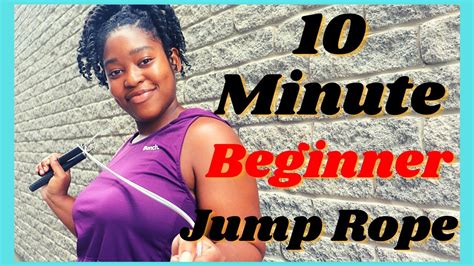 Real Beginner Friendly Jump Rope Weight Loss Workout│ 10 Minute Warm Up