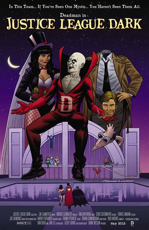 Image Justice League Dark Vol 1 40 Movie Poster Variant Dc