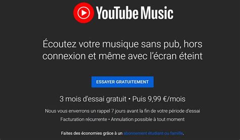 Youtube Premium Et Youtube Music Premium Gratuit Pendant 2 Et 3 Mois