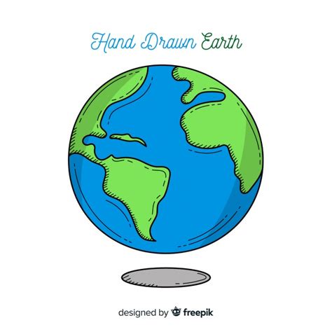 Dibujos del día de la tierra ® imágenes para colorear y pintar. Lovely pianeta terra con stile disegnato a mano ...