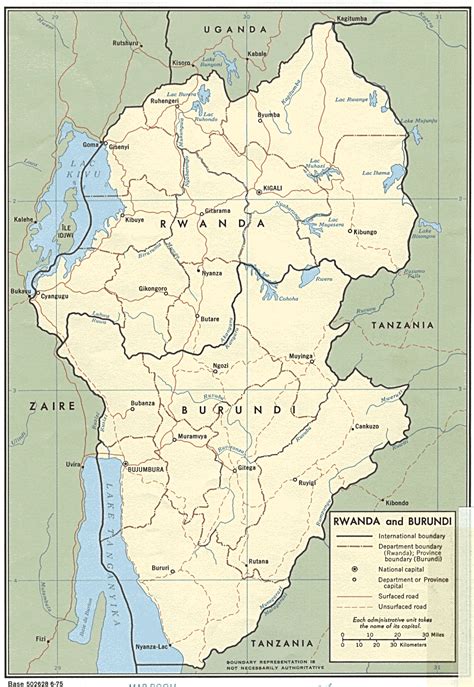 It is relatively easy, safe and simple to travel around. Rwanda Maps - Perry-Castañeda Map Collection - UT Library ...
