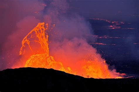 Lava Lake At Nyiragongo Volcano Amusing Planet