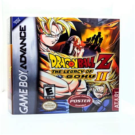 Dragon Ball Z Legacy Of Goku 2 Game Boy Advance Case Gba Etsy