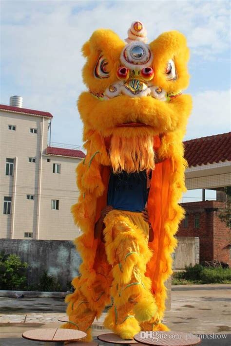 High Quality Pur Lion Dance Costume Made Of Pure Wool Southern Lion