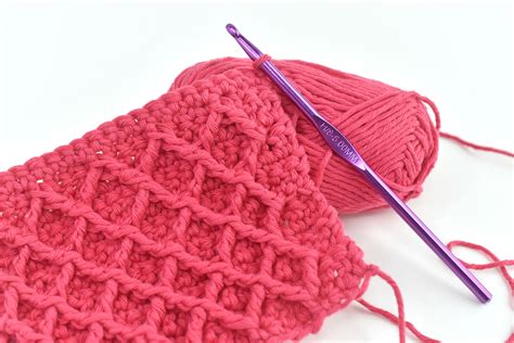 How To Crochet The Diamond Stitch